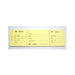 Prompt Printery Harvest Supplies Yellow 3 Tab Bin Ticket - 25 per pack