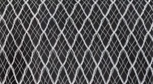 Fujian Shihua Bird Netting White Diamond Quad Bird Net/Shade Cloth, 36' x 750'