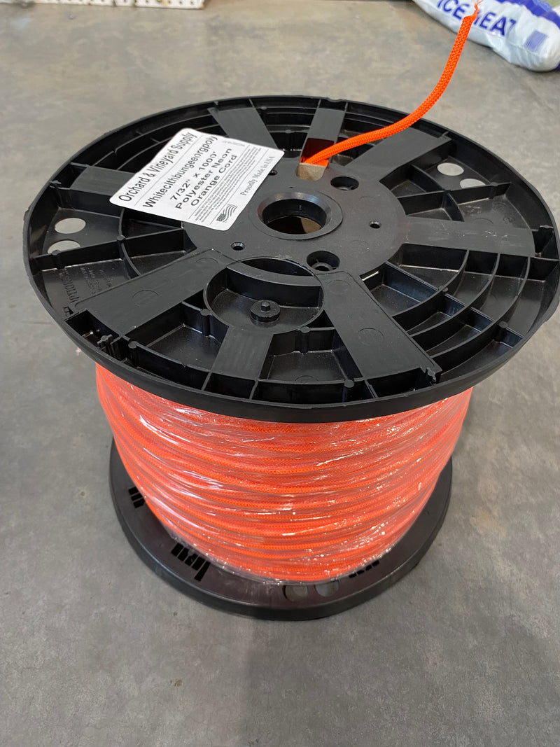 Orchard Valley Supply 7/32" Polyester Bungee Shock Cord - 1,000'/Roll