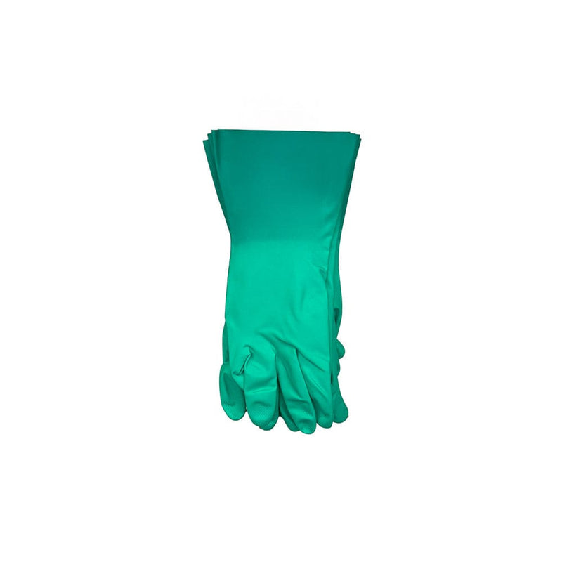 Orchard Valley Supply 15 mil Green Nitrile Rubber Gloves, Unlined