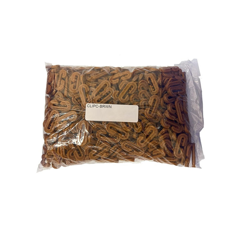 Orchard Valley Supply C-Clips Brown / Bag of 500