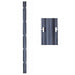 Orchard Valley Supply Metal Posts Metal Posts - Galvanized Rolled Edge and Notched