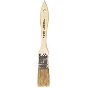 Orchard Valley Supply White Bristle Chip Brush 1"