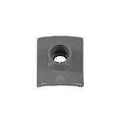 Orchard Valley Supply Bondable Saddle for PVC Pipe 1/2" Socket x 3/4" Spigot x 2 1/2" Saddle - Gray