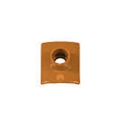 Orchard Valley Supply Bondable Saddle for PVC Pipe 1/2" Socket x 3/4" Spigot x 3" Saddle - Brown