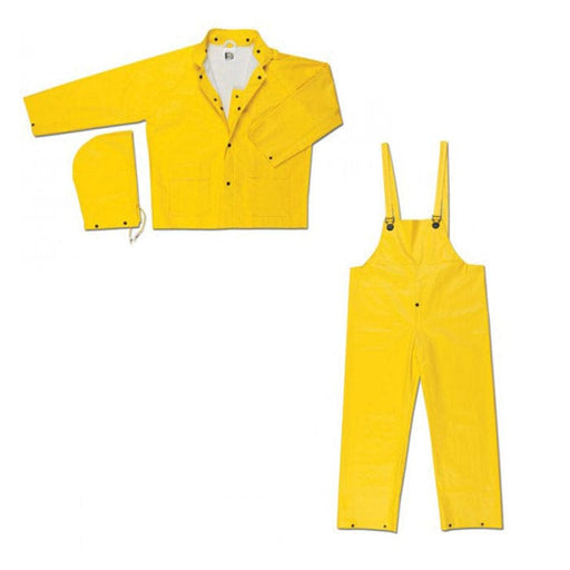Northern California Glove Safety Equipment Yellow Rain Suit