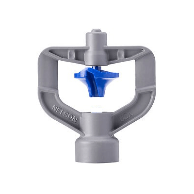 Orchard Valley Supply Nelson R10 Rotator Sprinkler P6 9° Blue .75 GPM 10FC