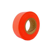 Orchard Valley Supply Flag Tape - Tie Off Tape Orange / Individual - 1 Total Roll