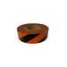 E & E Industries Tape Orange w/ Black Stripes / Individual - 1 Total Roll Flag Tape - Tie Off Tape