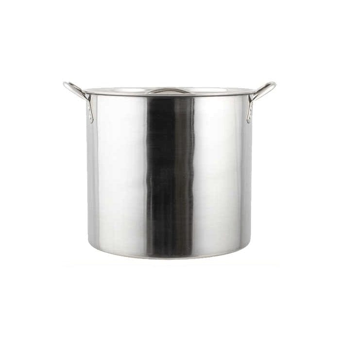 Adventures in Homebrewing Wine Accessories Brew Pot - Stainless Steel with Lid, 5 Gallon