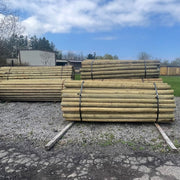 Orchard Valley Supply CCA Pressure Treated Wood Posts - Contact us for Quote!