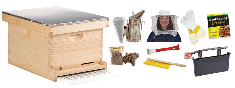 Orchard Valley Supply 10-Frame Deluxe Beginner Hive Kit