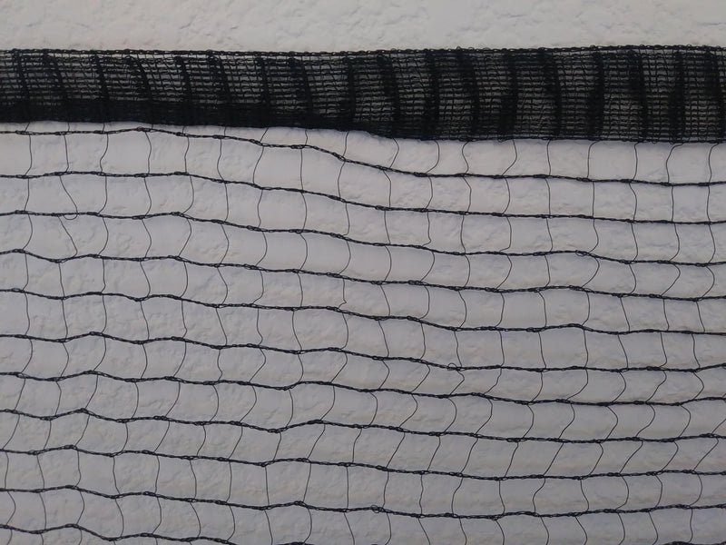 Orchard Valley Supply Zone Bird Netting, 39" x 3280' Black Knitted