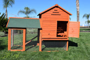 Orchard Valley Supply Raised Wooden Chicken Coop