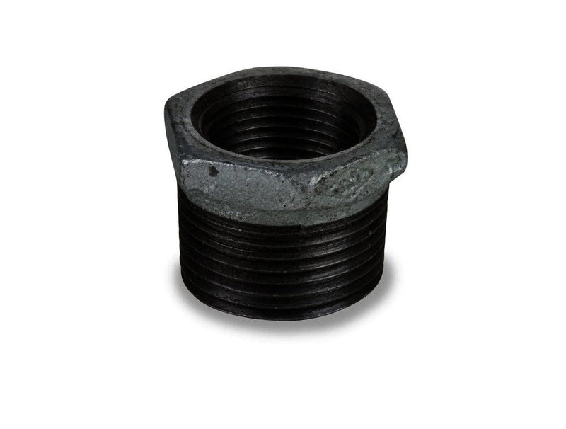 Orchard Valley Supply Galvanized Steel Reducer Bushing - FPT x MPT