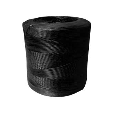 Orchard Valley Supply Plant Training Black Monofilament Spiral Wrap Twine - 5,500' Roll