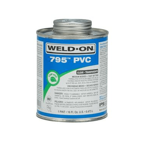 Ips Corporation Glue 1 Pint Weld-On 795 Flex PVC Glue