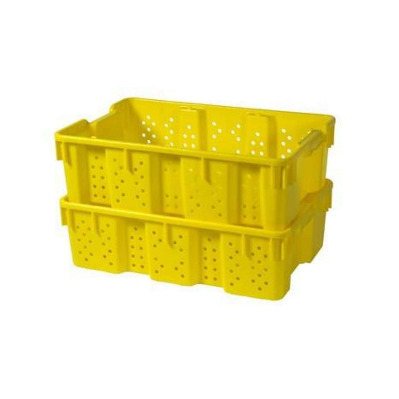 Orchard Valley Supply Yellow Harvest Lugs