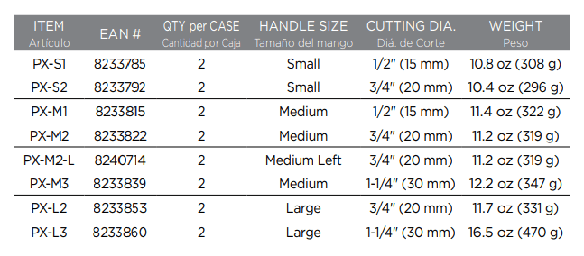 Orchard Valley Supply Bahco PX Bypass Pruners