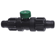 Orchard Valley Supply Perma-Loc Coupler with Shut-off Valve