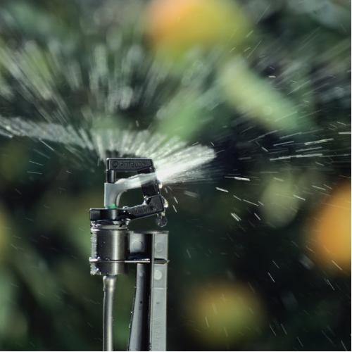 Antelco Corporation Mini Sprinklers MNPT 1/2 in. Rotor Rain Mini Sprinkler with 0.055 in. Green Orifice