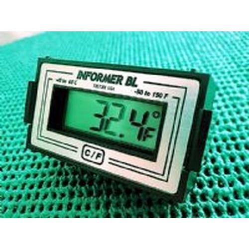 Orchard Valley Supply Informer BL Digital Thermometer 12VDC with Green Display Backlighting