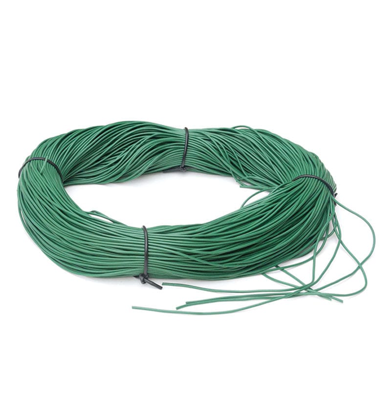 Orchard Valley Supply AgriFlex Green Binding Tube Tie 3mm - 1,000' Skein