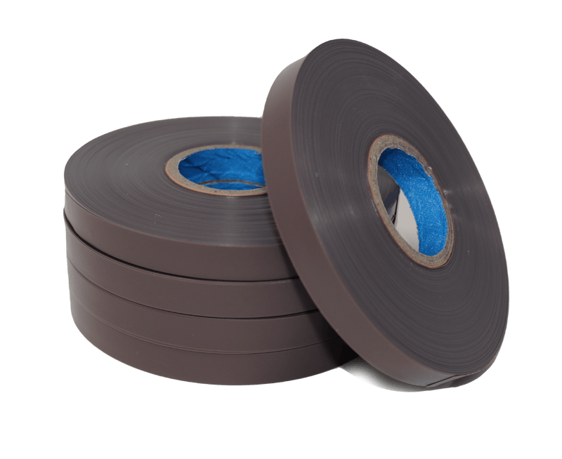 Orchard Valley Supply Tie Tape for Hand Tying - 1/2" Brown / 6 mil