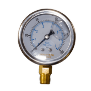 Orchard Valley Supply Liquid Filled Pressure Gauge 100 PSI