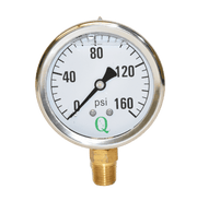 Orchard Valley Supply Liquid Filled Pressure Gauge 160 PSI