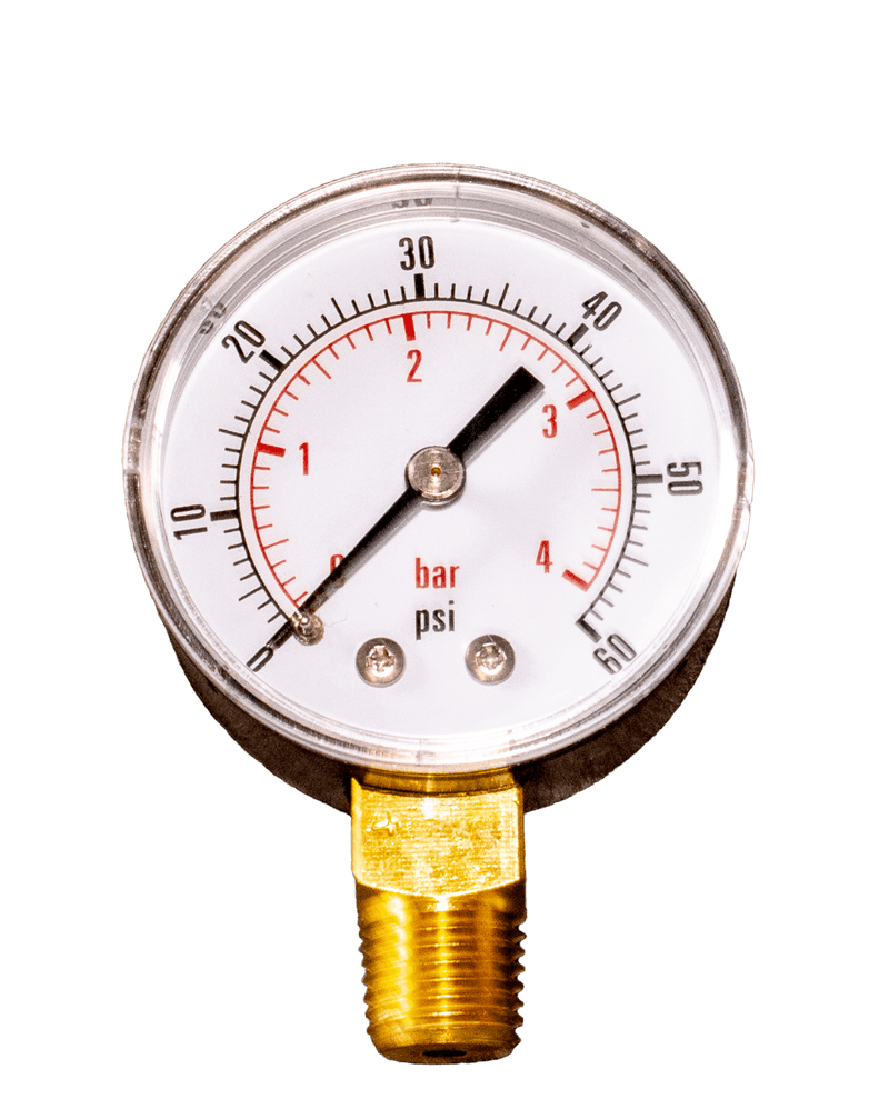 Orchard Valley Supply Liquid Filled Pressure Gauge 60 PSI