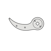 Orchard Valley Supply Felco 2 Replacement Parts 2/4 Counter blade with rivets