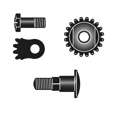 Pygar Replacement Parts 6/90 Kit: bolt and nut Felco 16 Replacement Parts