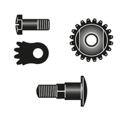 Orchard Valley Supply Felco 17 Replacement Parts 6/90 Kit: bolt and nut