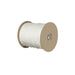 Continental Western Corporation Ropes 3/8 in. White Solid Braid Polyester Rope - 1000 ft./Roll