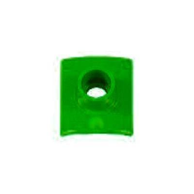 Orchard Valley Supply Bondable Saddle for PVC Pipe 1/2" Socket x 3/4" Spigot x 4" Saddle - Green