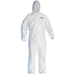 Orchard Valley Supply Safety Equipment Protective Coveralls, White