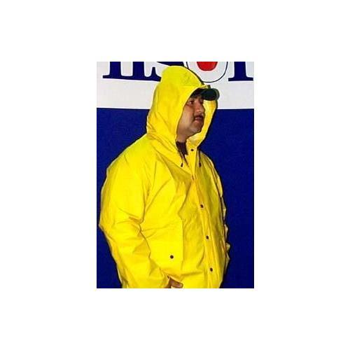 Orchard Valley Supply Yellow Hooded Safety Jacket