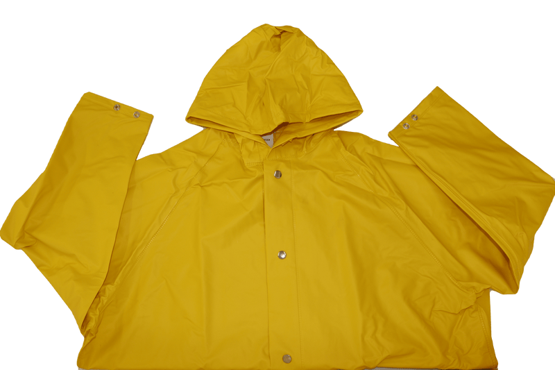 Orchard Valley Supply Yellow Hooded Safety Jacket