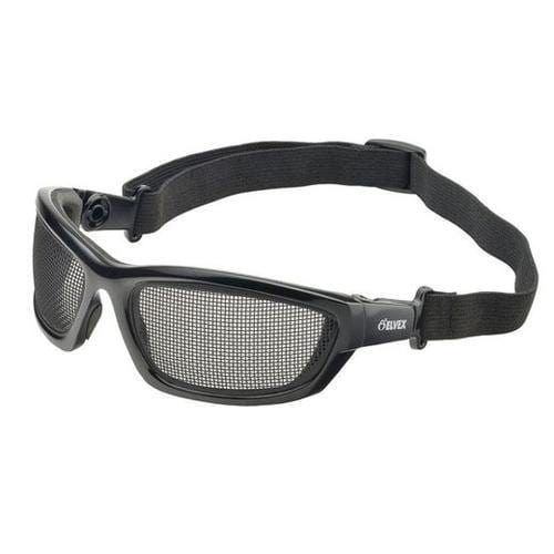 Orchard Valley Supply Safety Glasses - Black Stainless Steel Mesh Lens
