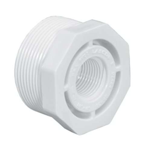 Orchard Valley Supply Schedule 40 Bushing Schedule 40 PVC Threaded Reducer Bushing - MPT x FPT