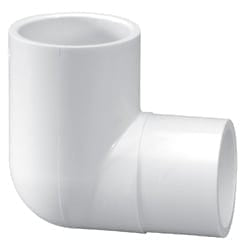 Orchard Valley Supply Schedule 40 PVC 90° Street Elbow - Spigot x Socket