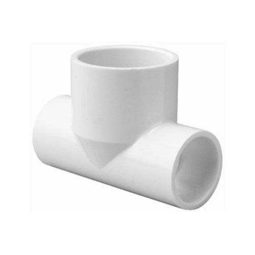 Orchard Valley Supply Schedule 40 PVC Bullhead Slip Tee Fitting - Slip x Slip x Slip