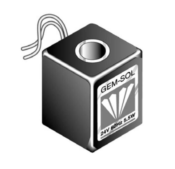 Orchard Valley Supply 24 Volt x 8 Watt Hub Coil Solenoid