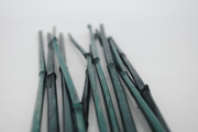 Orchard Valley Supply Green Dyed Bamboo Stakes