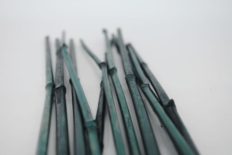 Orchard Valley Supply Green Dyed Bamboo Stakes