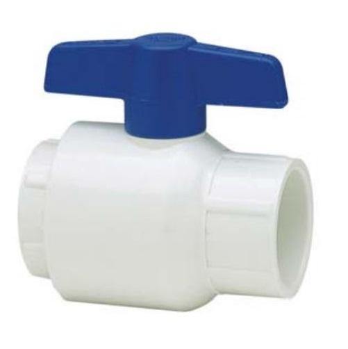 PVC White Utility Ball Valve with FIPT Ends and EPDM O-Ring Seal ...