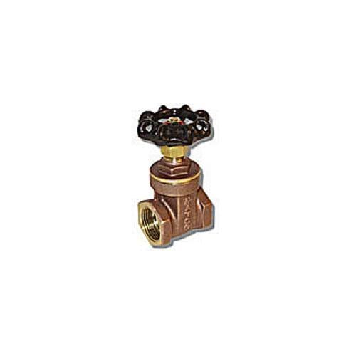 Orchard Valley Supply Brass Gate Valve With Crown Handle