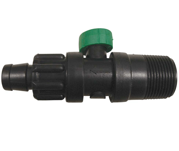 Orchard Valley Supply Jain 5/8 x 3/4 in. MPT Tape-Loc Shut-off Valve