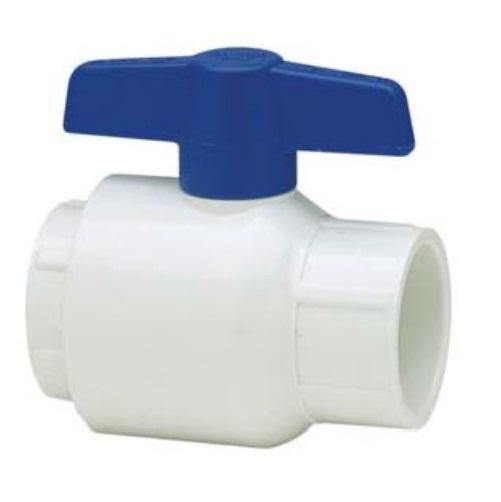 Orchard Valley Supply PVC Utility Ball Valve with EPDM O-Ring Seal, Socket Ends